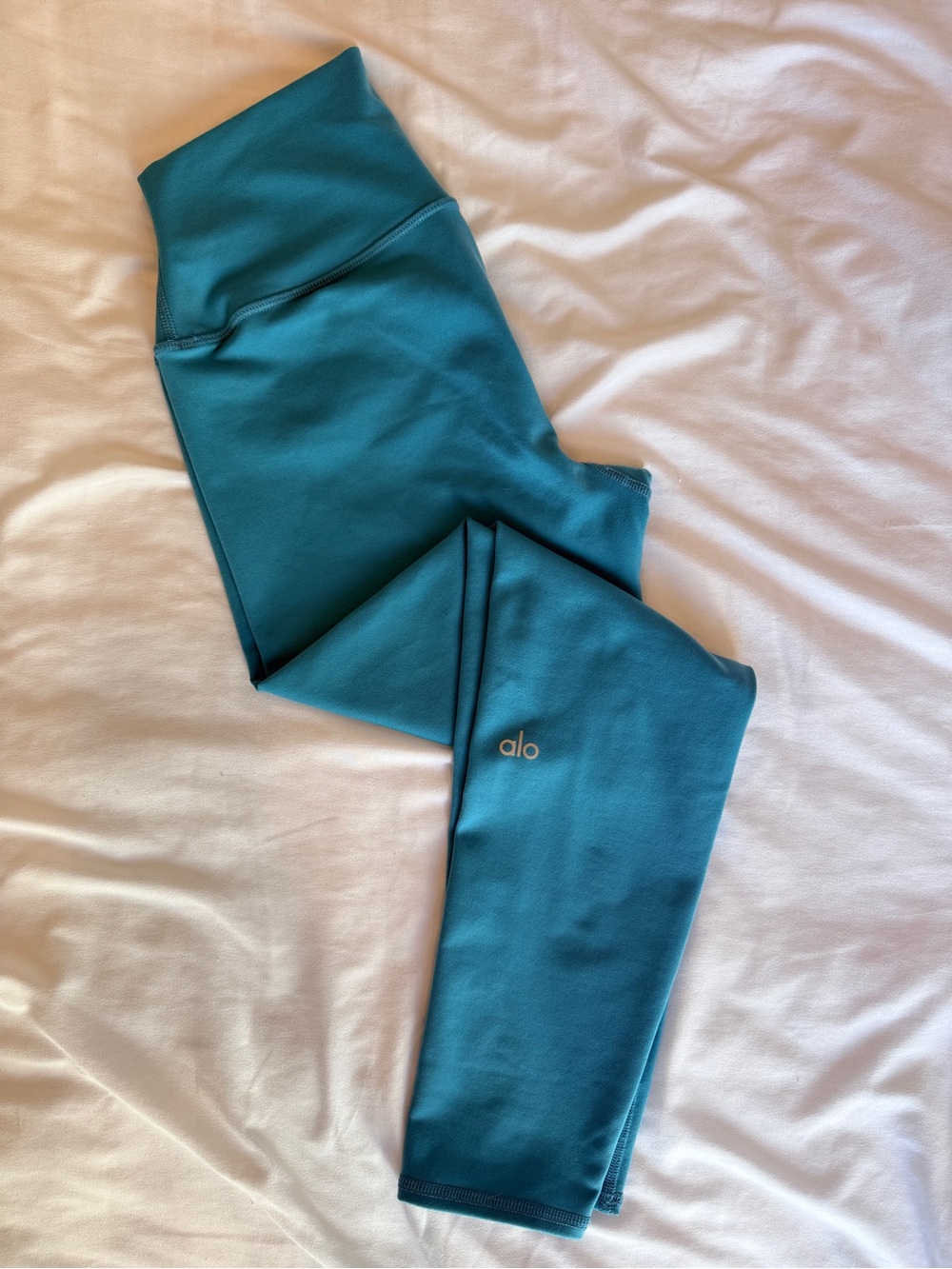 ALO Yoga Teal High-Waist Leggings